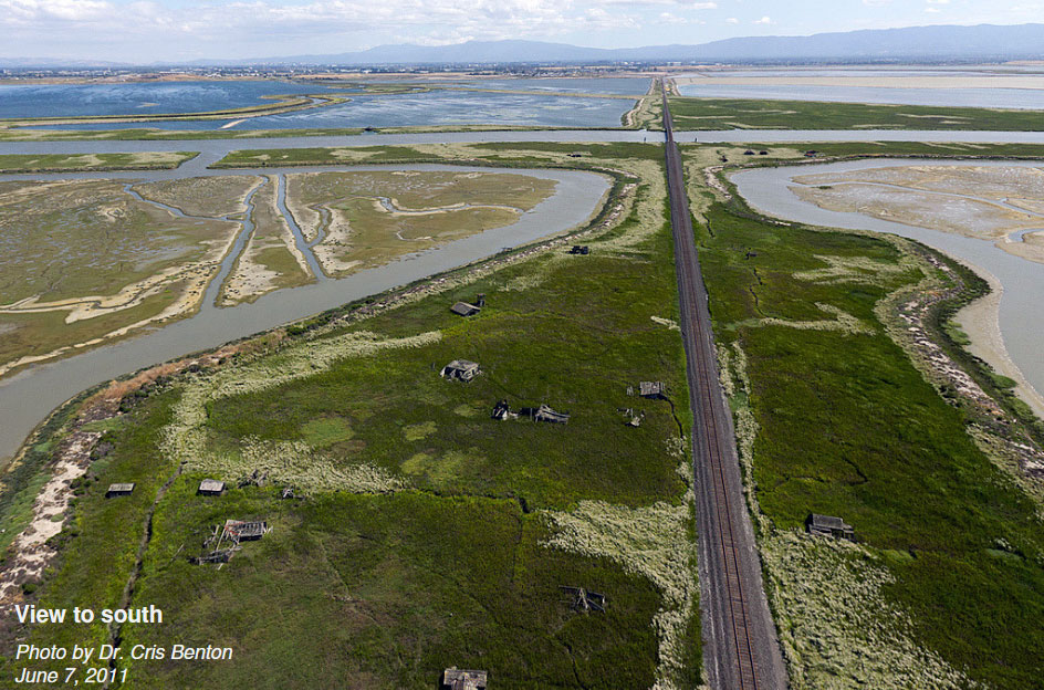 Aerial view of Drawbridge taken in 2011 by Cris Benton